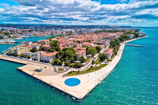 Städte mit Strand - Zadar mit Strandzugang Kolovare