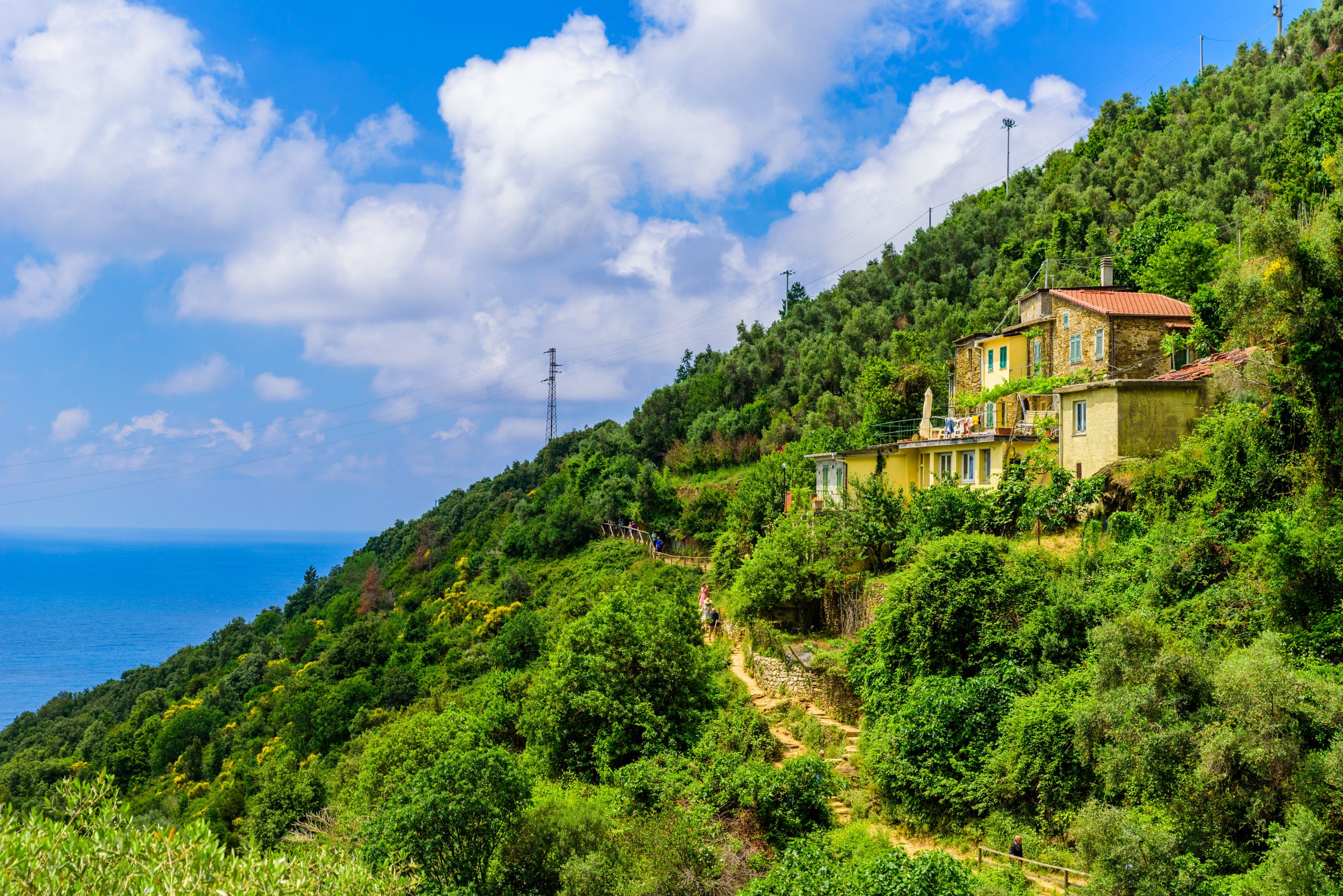 Wanderparadies Cinque Terre National Park an der Ligurischen Küste 