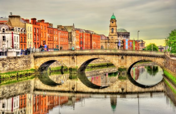 Mellows Bridge in Dublin, Irland