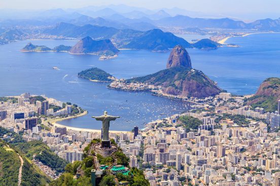 Blick auf Rio de Janeiro 