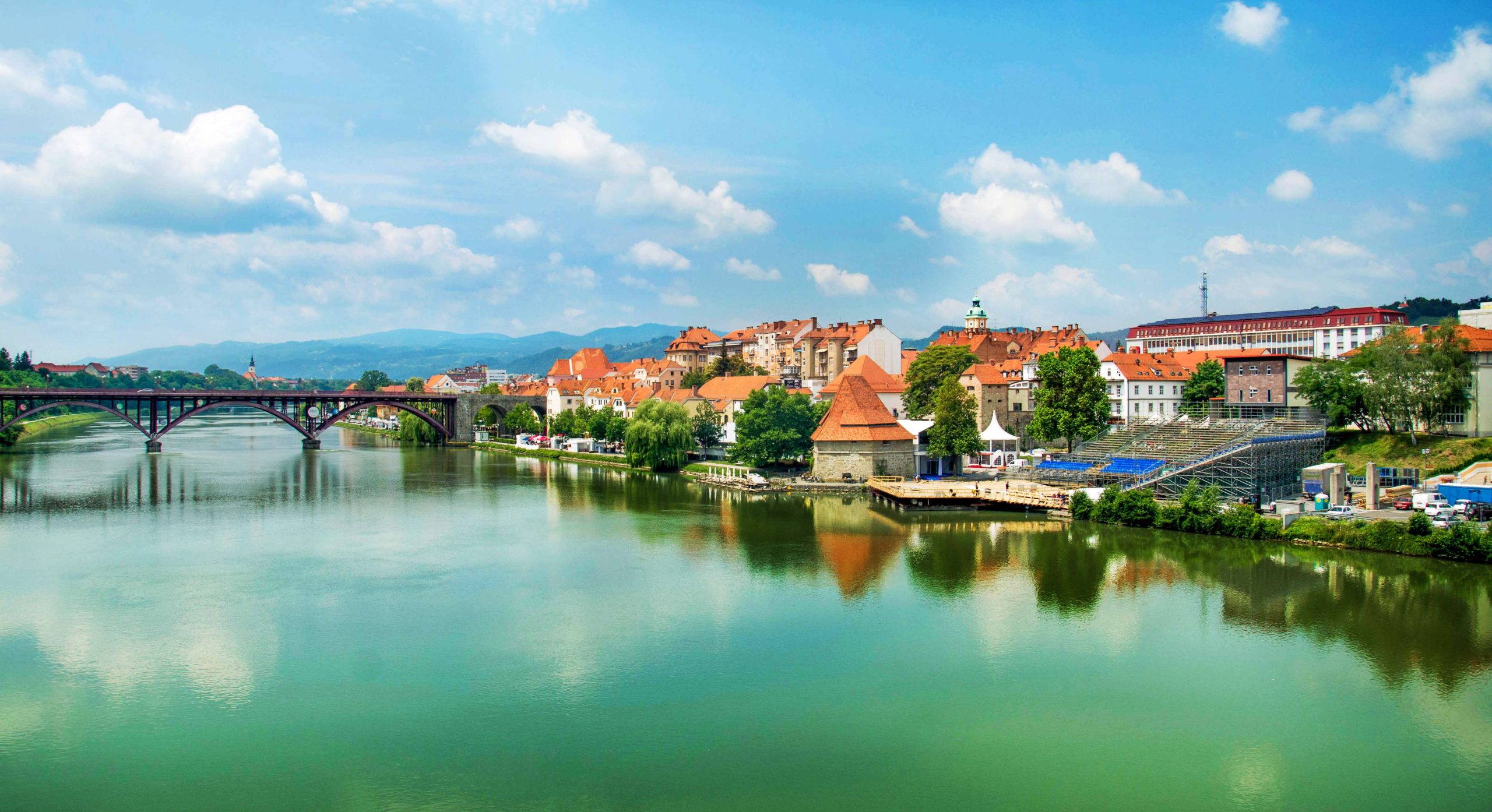 slowenische Wein-Stadt Maribor