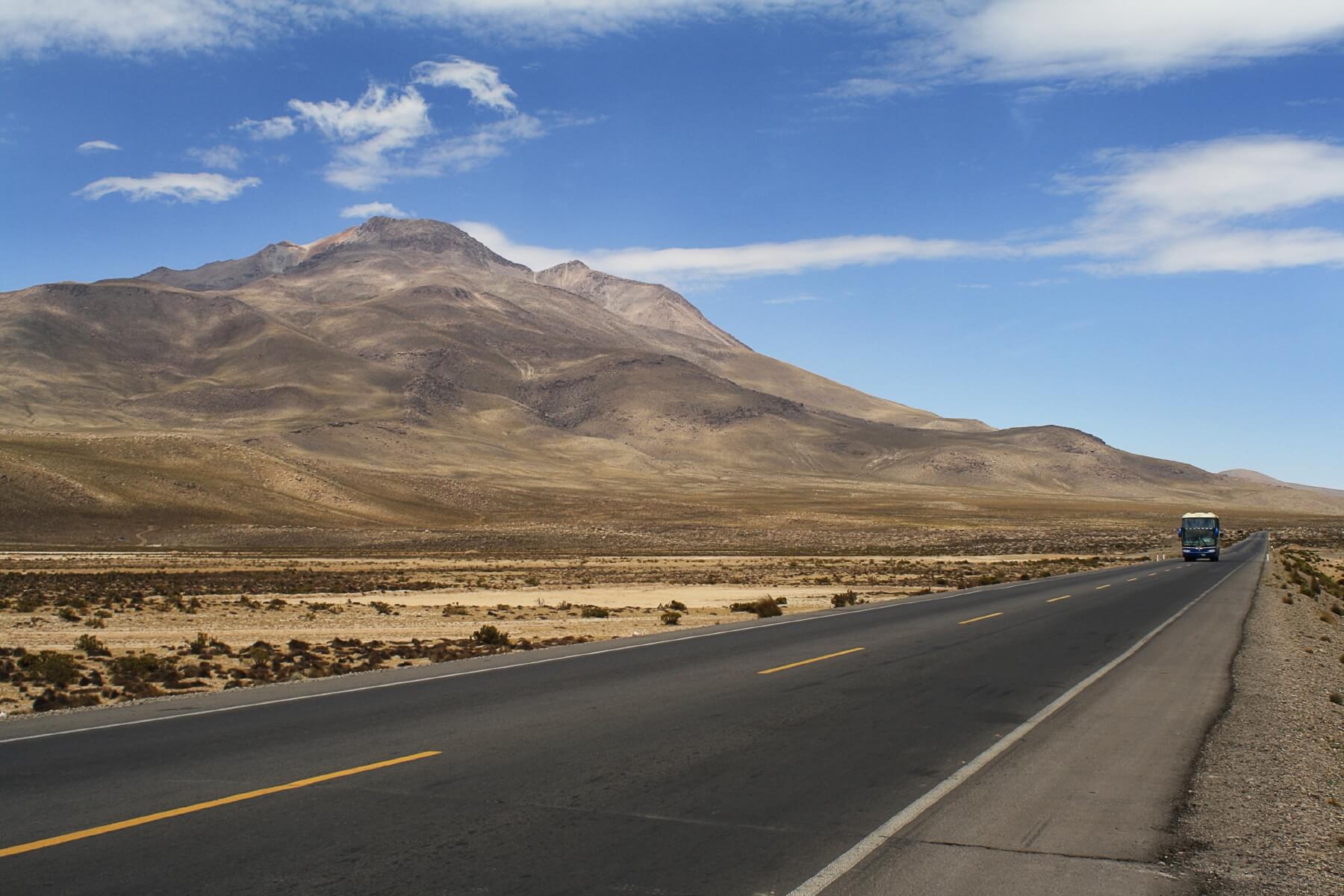 Straße in Peru