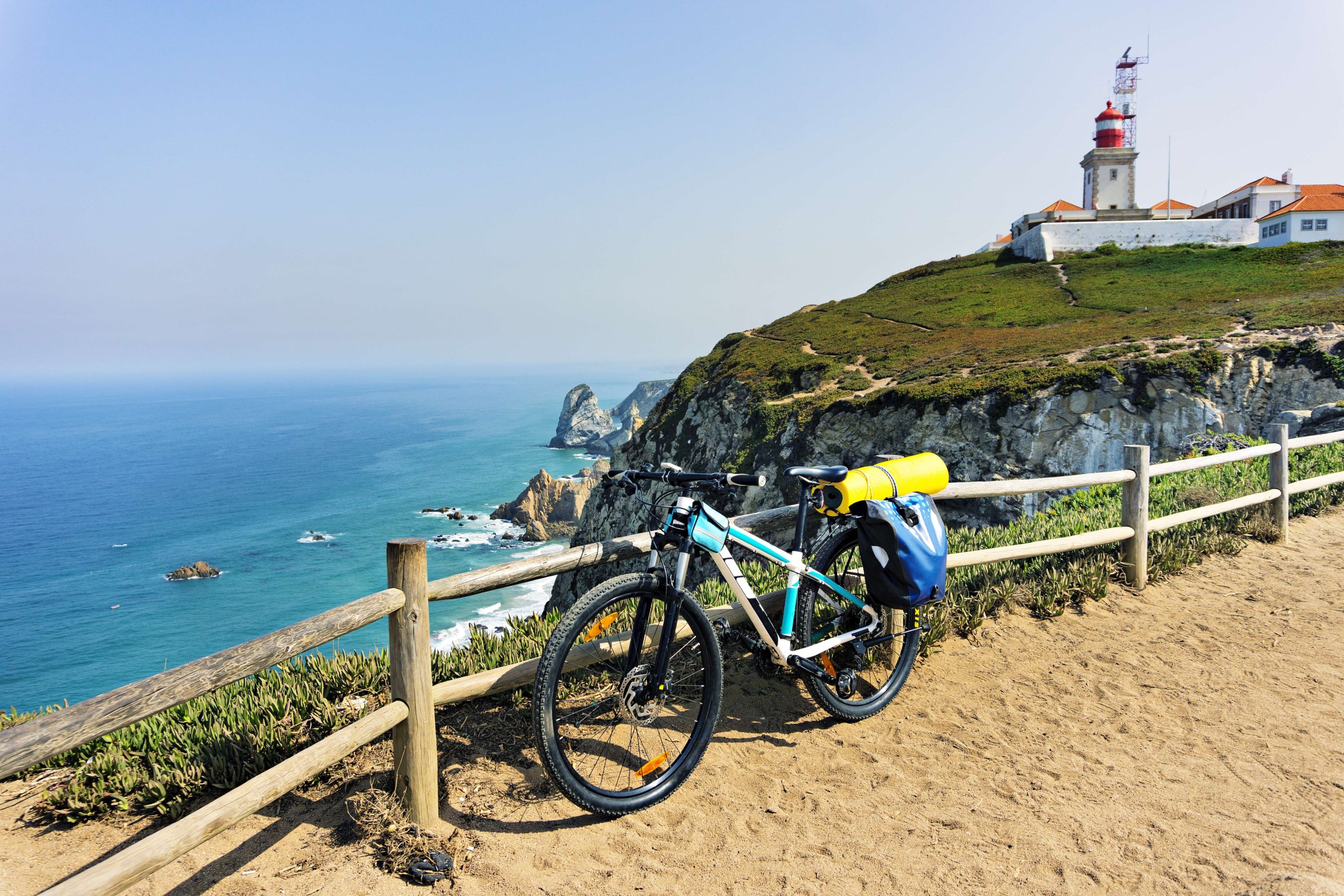 Radwandern Radreise Atlantikküste Portugal Cape Roca Fernradwege